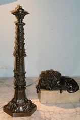 Bronze Lamp.