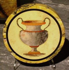 Grand Tour Neo-Classical Pietra Dura Roundel