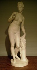 19th Century Neo-Classical Biscuit Figure of Venus