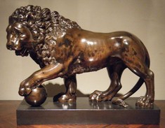 Bronze Medici Lion circa 1815.