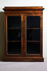Late Regency Rosewood Bookcase